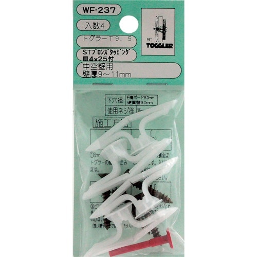 WAKI トグラータッピング WF−237 4個入