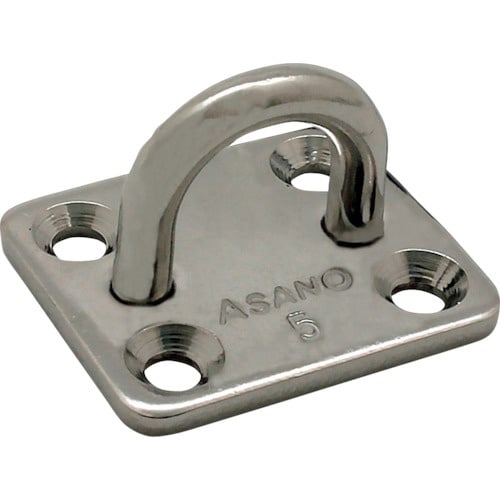 WAKI ステンアイプレート 15−128 5MM