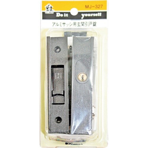WAKI アルミ引戸玄関錠 MJ327 ウエスト