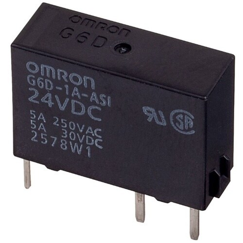 OMRON パワーリレー プリント基板用端子 DC