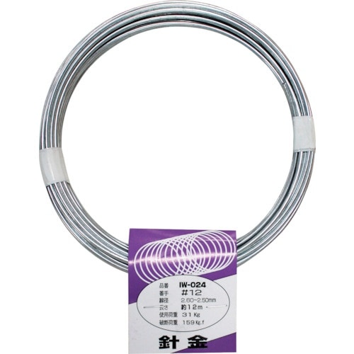 WAKI 針金 IW−024 #12X12M 50