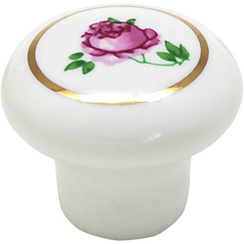 WAKI セラミックつまみ TW−165 シロハナ