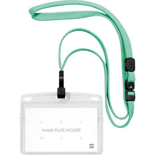 OP 吊り下げ名札 フック式 ヨコ名刺 10枚 ミ