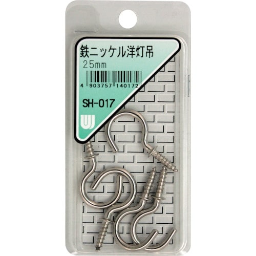 WAKI 鉄ニッケル洋灯吊 SH−017 25MM