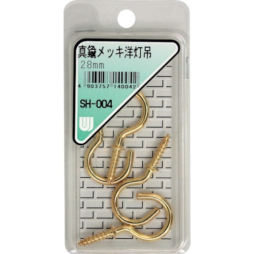 WAKI 真鍮メッキ洋灯吊 SH−004 28MM