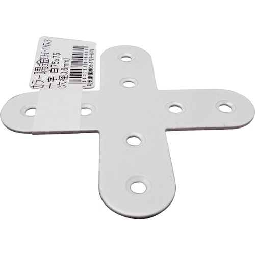 WAKI カラー隅金 十字 白 IH−053 75