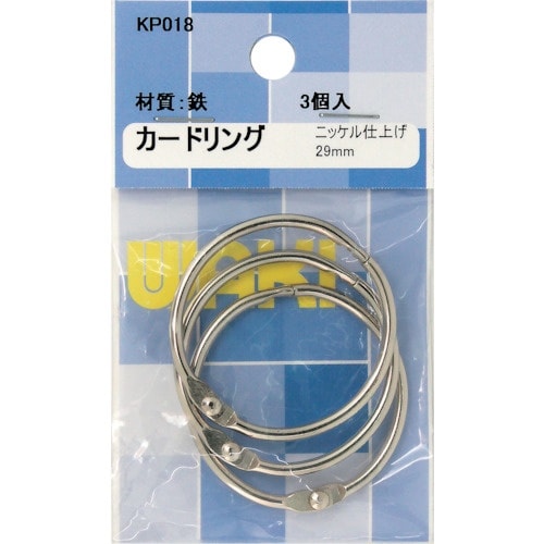 WAKI カードリングφ29 KP018 Ni 3