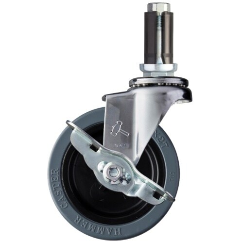 ハンマー パイプ差込 SP付 ゴム車100mm