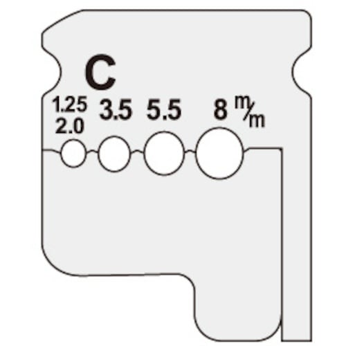 JEFCOM ワイヤーストリッパー替刃