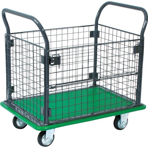 TRUSCO ハイグレード運搬車 金網付 946X