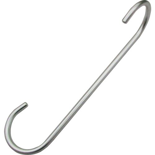 水本 アルミハンガーSフックツイスト(マットシルバ