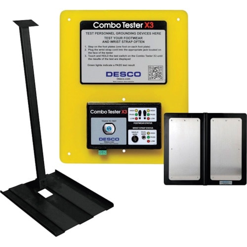 DESCO リストストラップ&シューズチェッカー、