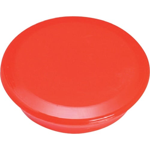 西敬 マグネットタック丸型30mm赤10個入