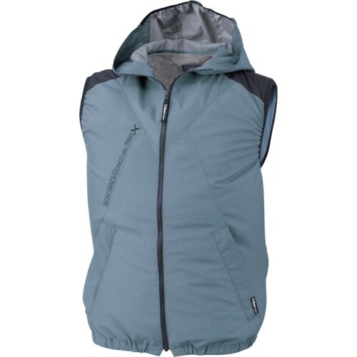 XEBEC 空調服遮熱ベスト(フード付き)XE98