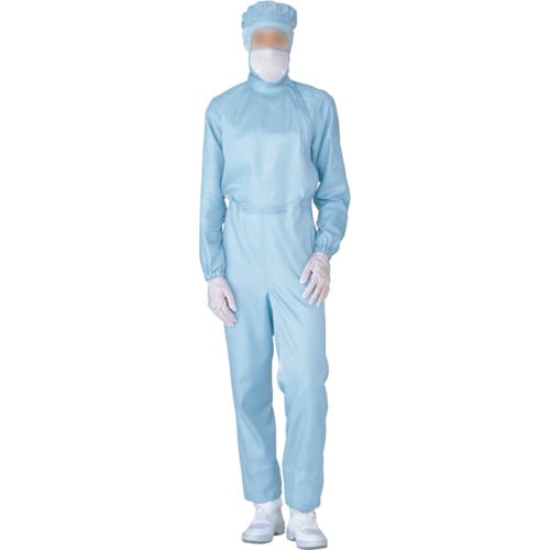 ミドリ安全 クリーンウェア 超静電クリーンスーツ