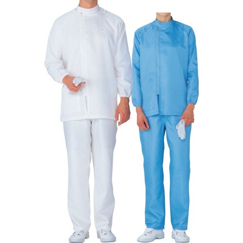 ミドリ安全 クリーンウェア 男女共用 上衣 S33