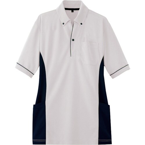 アイトス サイドポケット半袖ポロシャツ(男女兼用)