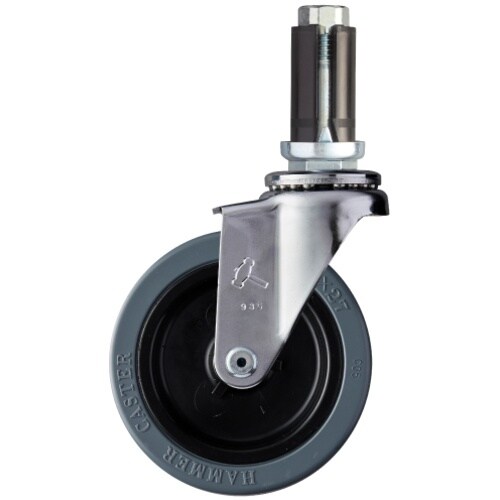 ハンマー パイプ差込 ゴム車100mm