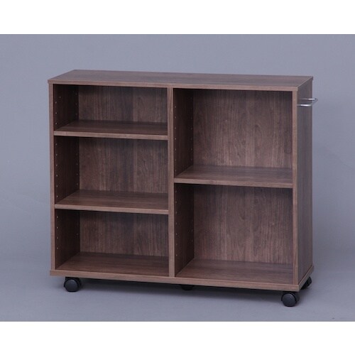 IRIS 226669 収納カート ブラウン