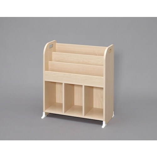 IRIS 251494 絵本ラック ライトメープル