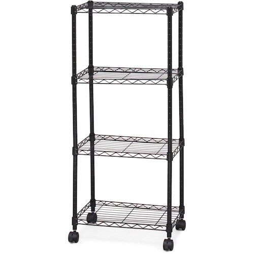 IRIS 108442 カラーメタルラック ブラッ