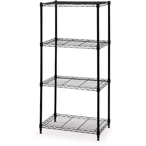 IRIS 104995 カラーメタルラック ブラッ