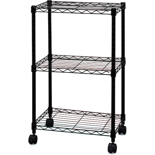 IRIS 108458 カラーメタルラック ブラッ