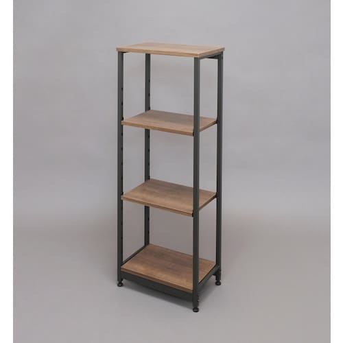 IRIS 251468 スチールウッドラック ブラ