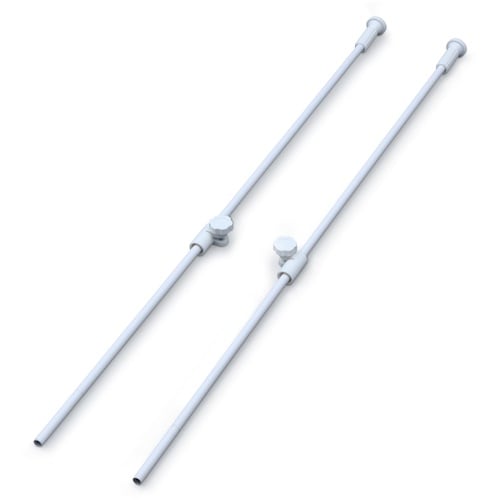 IRIS 536415 カラーメタルラック 突っ張