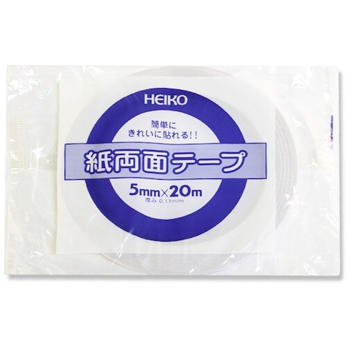 HEIKO 紙両面テープ 5×20