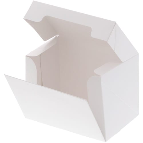 HEIKO サイドオープンケーキ箱 白 1号 ケー