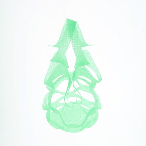 HEIKO 不織布 のび×2バッグ グリーン S