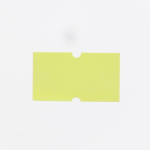 シモジマ ローラーラベル 弱粘 イエロー 10巻入