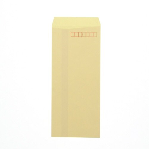 HEIKO カラー封筒 長4 枠有り クリーム 1