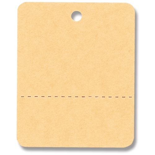 HEIKO 提札 No.523 オレンジ 糸無 5