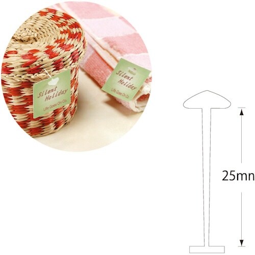 HEIKO ヘイコータグピン 細 25mm 100