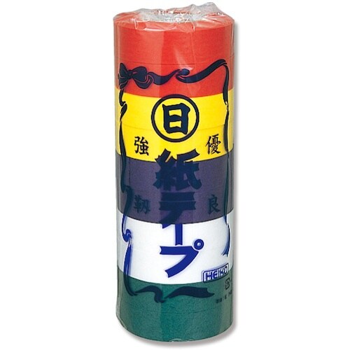 HEIKO 紙テープ 5色組