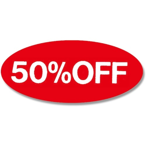 HEIKO タックラベル No.110 50%OF