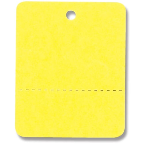 HEIKO 提札 No.524 黄 糸無 500枚