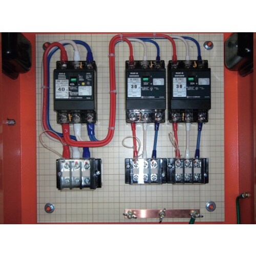 セフティー 仮設動力分電盤 SP40−N2 主幹4