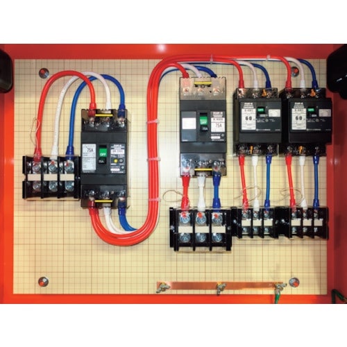 セフティー 仮設動力分電盤 MP75−N3A 主幹