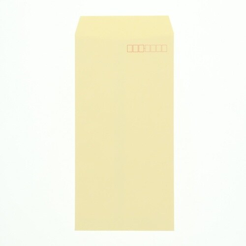 HEIKO カラー封筒 長3 枠有り パステルクリ