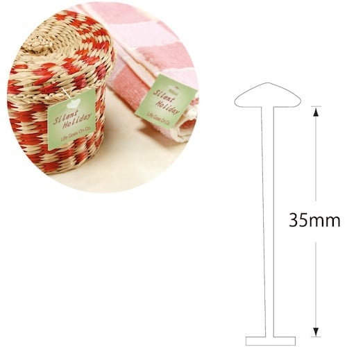 HEIKO ヘイコータグピン 細 35mm 100