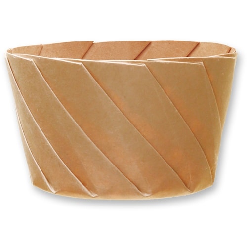 シモジマ おりがみカップ 茶 特小 20個入り