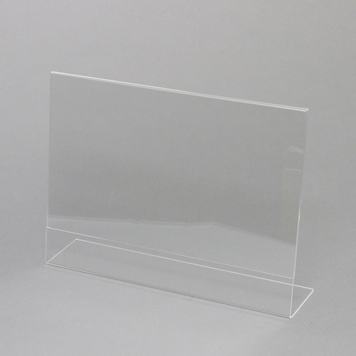HEIKO アクリルサインホルダー L字片面 A4