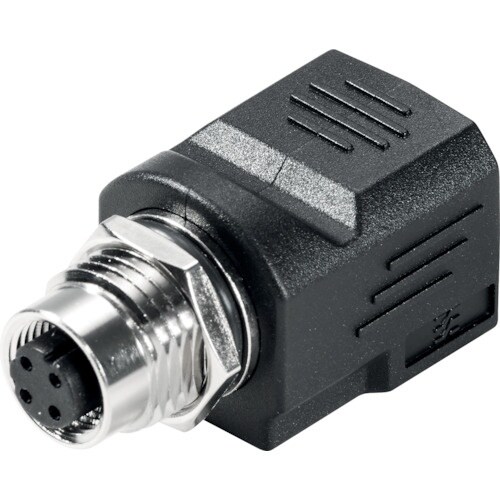 ワイドミュラー M12(メス4極)−RJ45変換ア