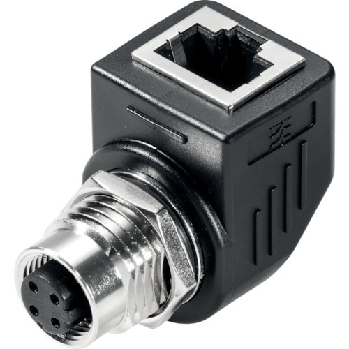 ワイドミュラー M12(メス4極)−RJ45変換ア
