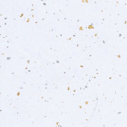 HEIKO 和紙 雲龍紙金銀振 白 50枚入り