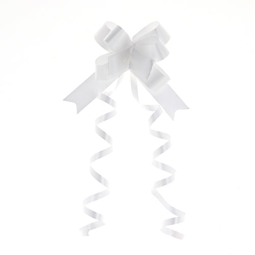 HEIKO リボンボウ ホワイト 15mm巾 50