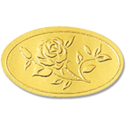 HEIKO ギフトシール ローズエリプス 204枚